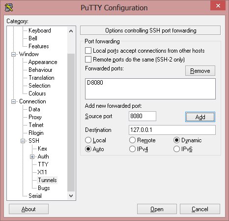 Setting up puTTY - 2